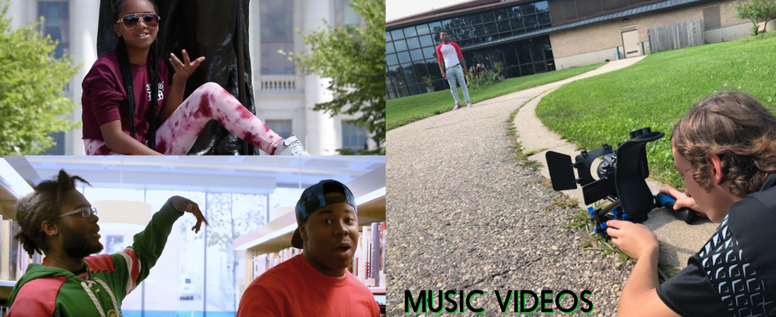 Madison Public Library's Bubbler Media Academy music videos