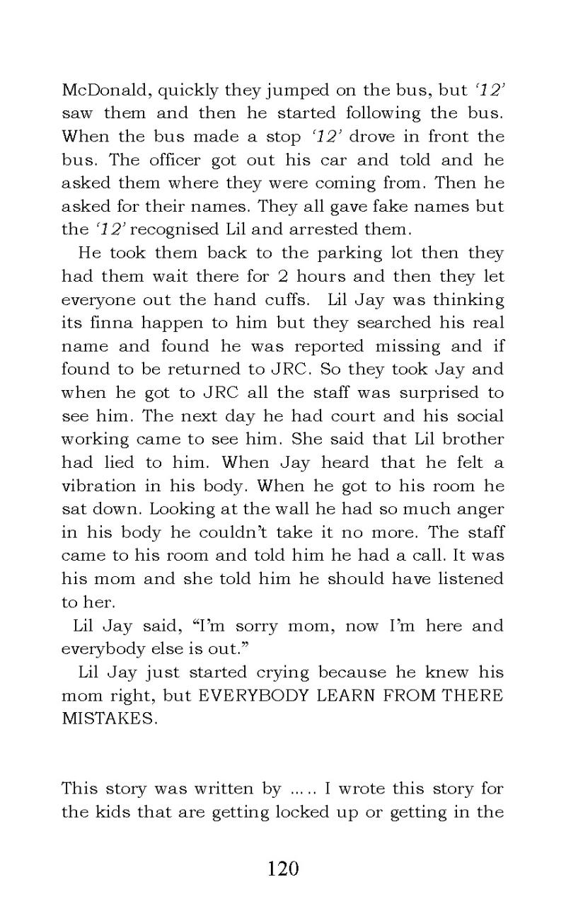 "Life Struggles" short story