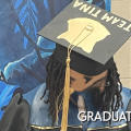 Graduation Gown sewing project at Dane County Jail in Madison, WI.